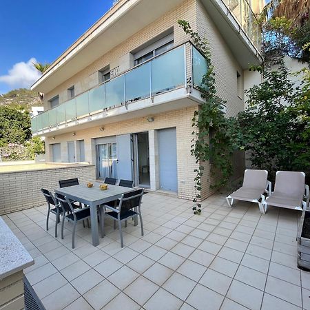 Tranquil Duplex In Sitges, Barcelona,Sea Views, Parking, Terrace公寓 外观 照片